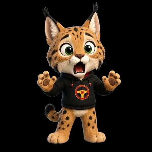 La mascota de SacaCarnet sorprendida al ver el resultado del examen